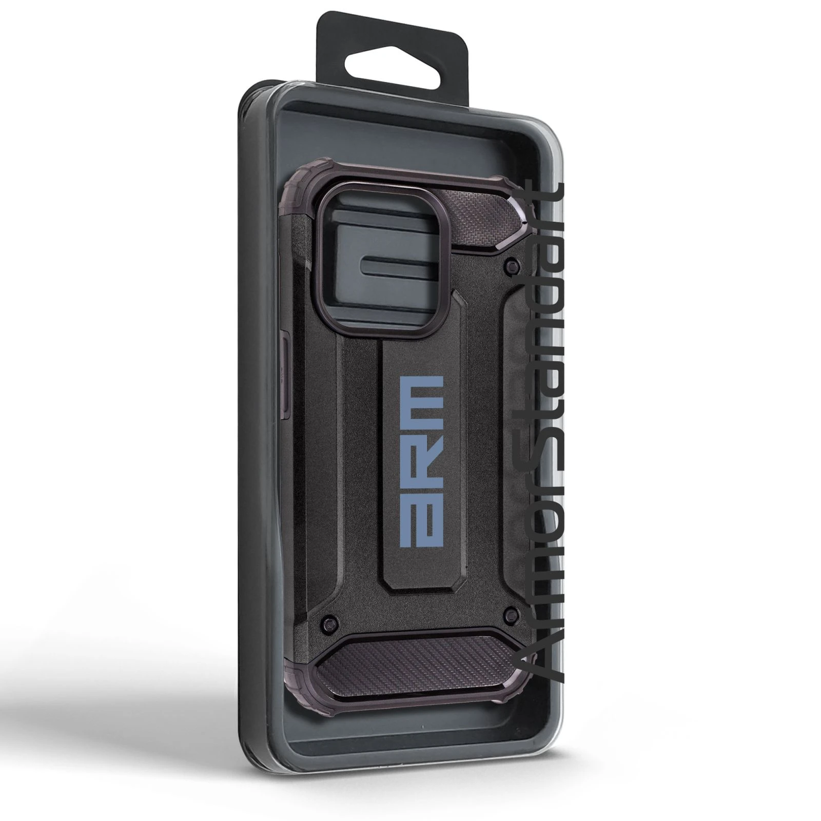 Чехол для мобильного телефона Armorstandart Panzer Apple iPhone 15 Pro Black (ARM73740) (UA) ТОП Популярных моделей Apple iPhone 15 Pro
