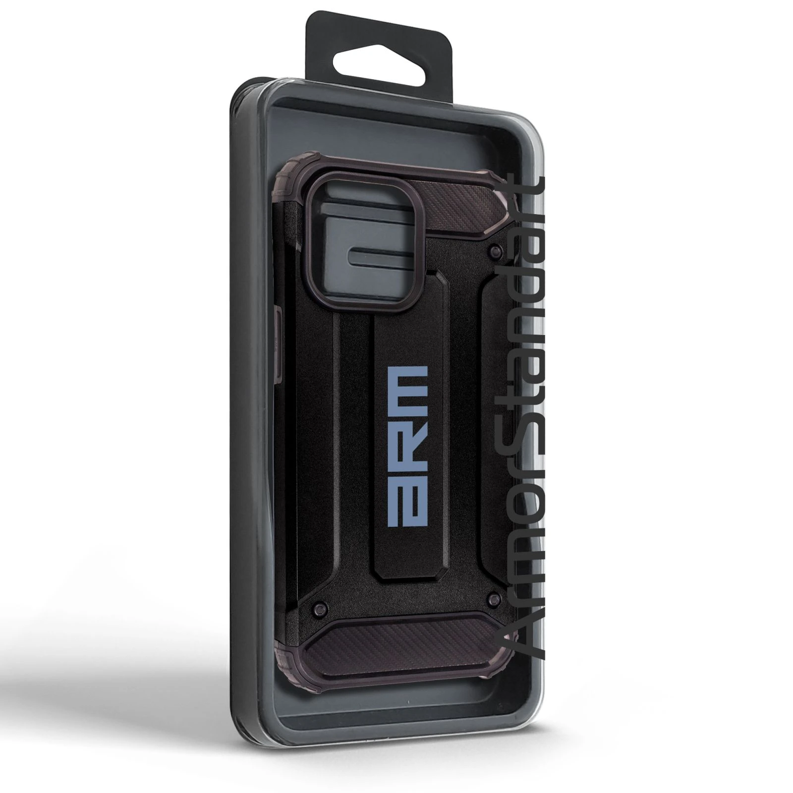 Чохол для мобільного телефону Armorstandart Panzer Apple iPhone 15 Pro Max Black (ARM73741) (UA) ТОП Популярних моделей Apple iPhone 15 Pro Max