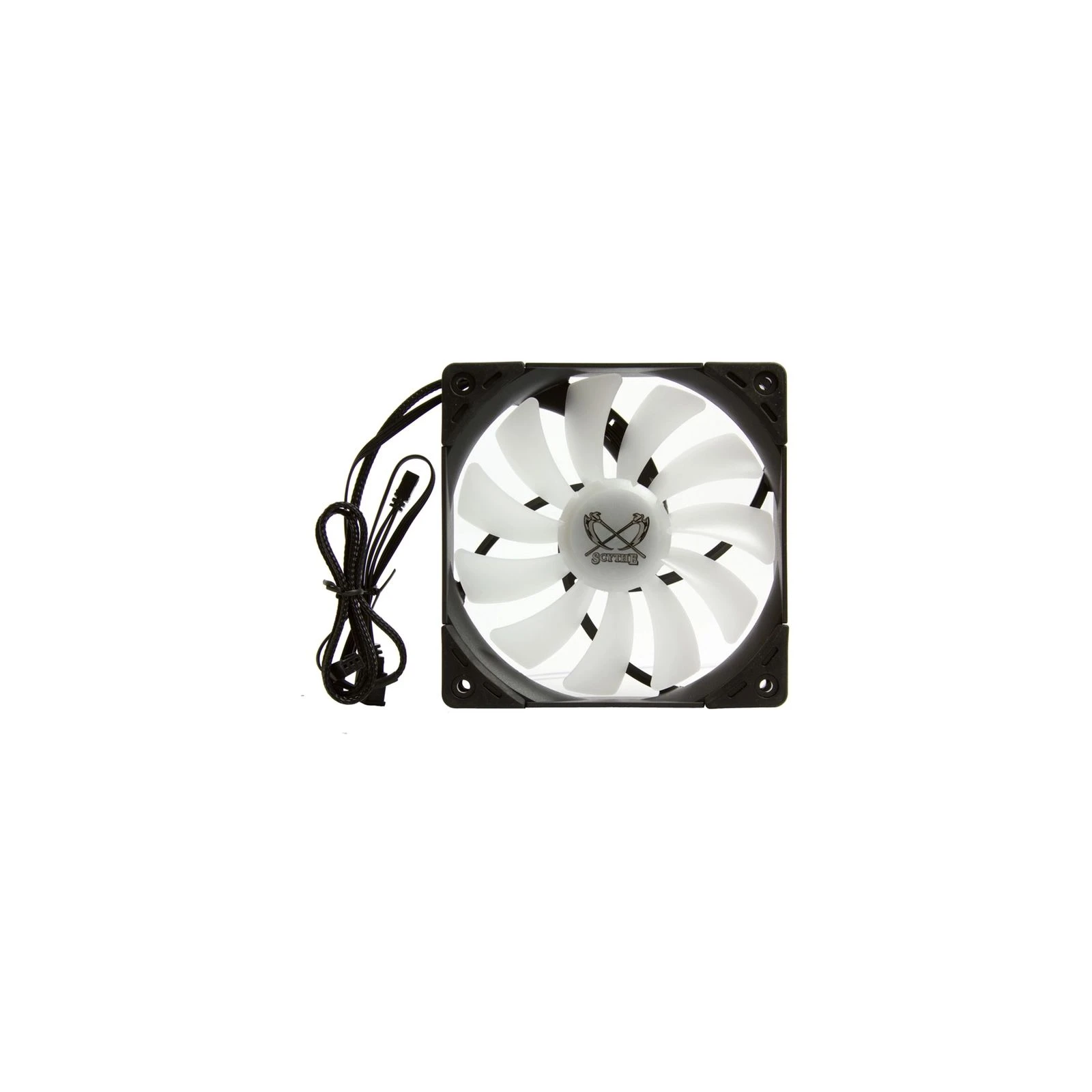 Кулер для корпуса Scythe Kaze Flex 120 RGB Fan (SU1225FD12MR-RH) (UA) Воздушный поток 51.17 CFM