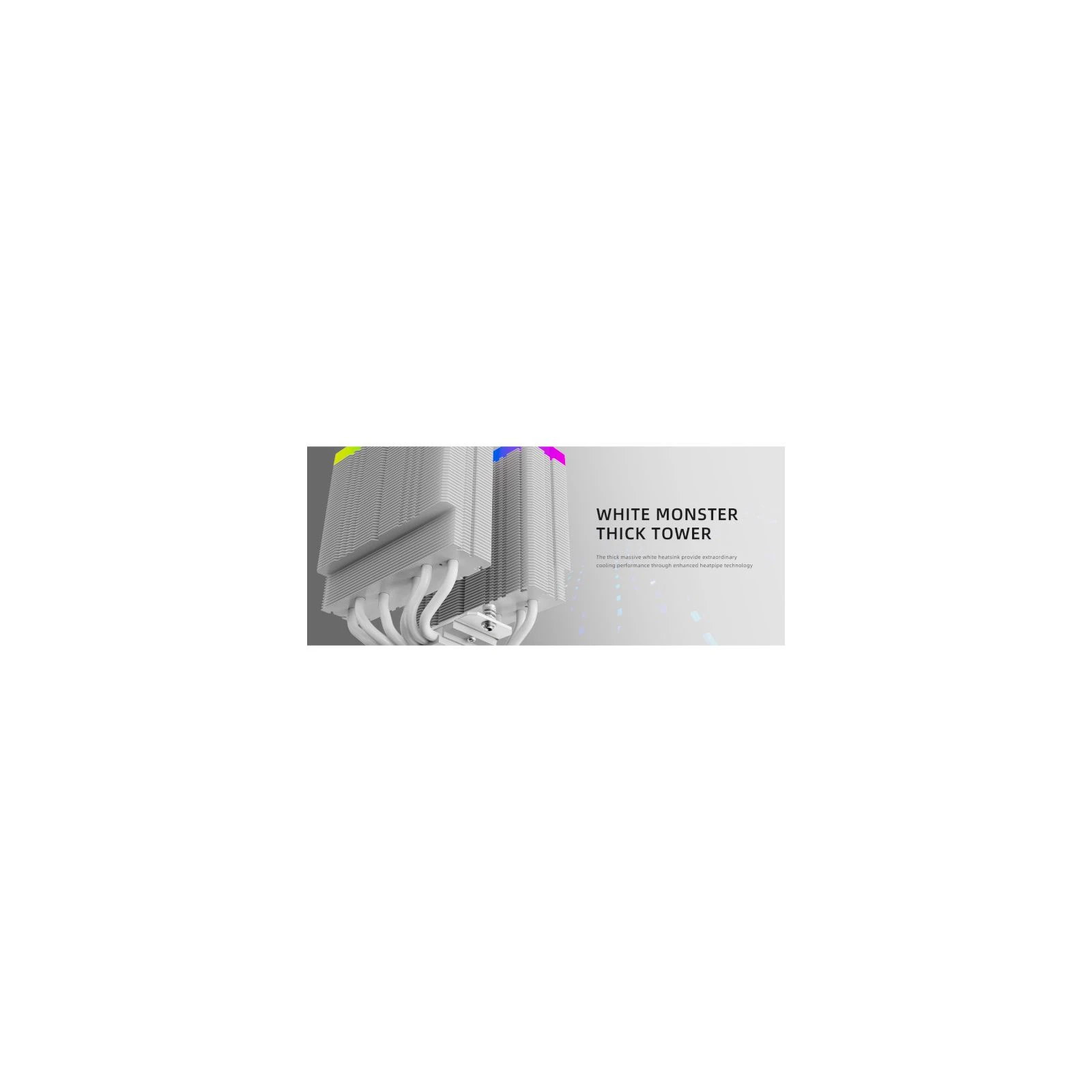 Кулер для процесора ID-Cooling Frozn A620 ARGB White (FROZN A620 ARGB White) (UA) Сокет 1851, 1156, AM5, 1700, 1200, AM4, 1151, 1150, 1155 