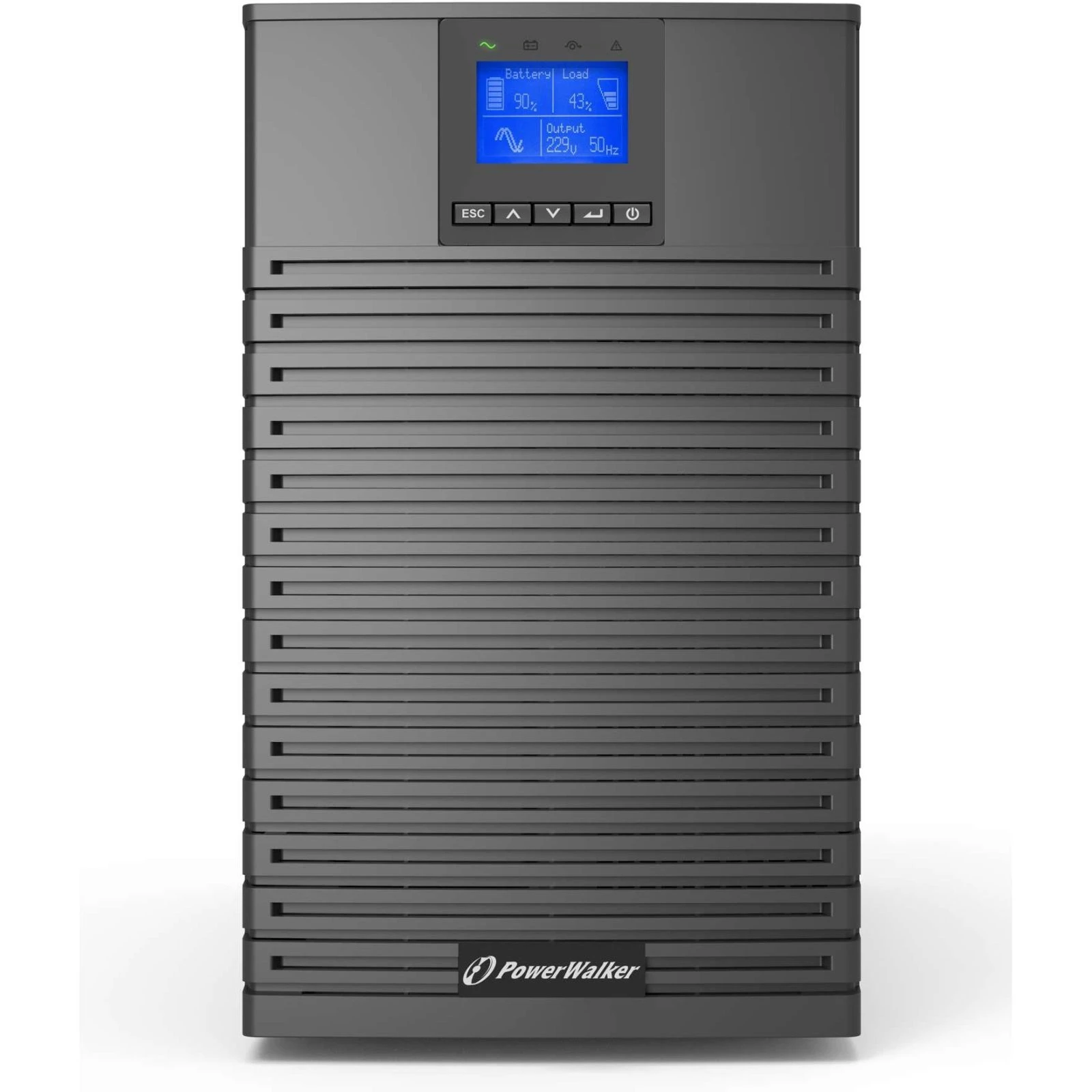 PowerWalker VFI 3000 ICT IoT 3000W LCD (10122195) (UA) Тип архітектури безперервної дії (on line)