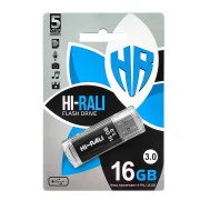 USB3.0 16GB Hi-Rali Rocket Series Black (HI-16GB3VCBK)