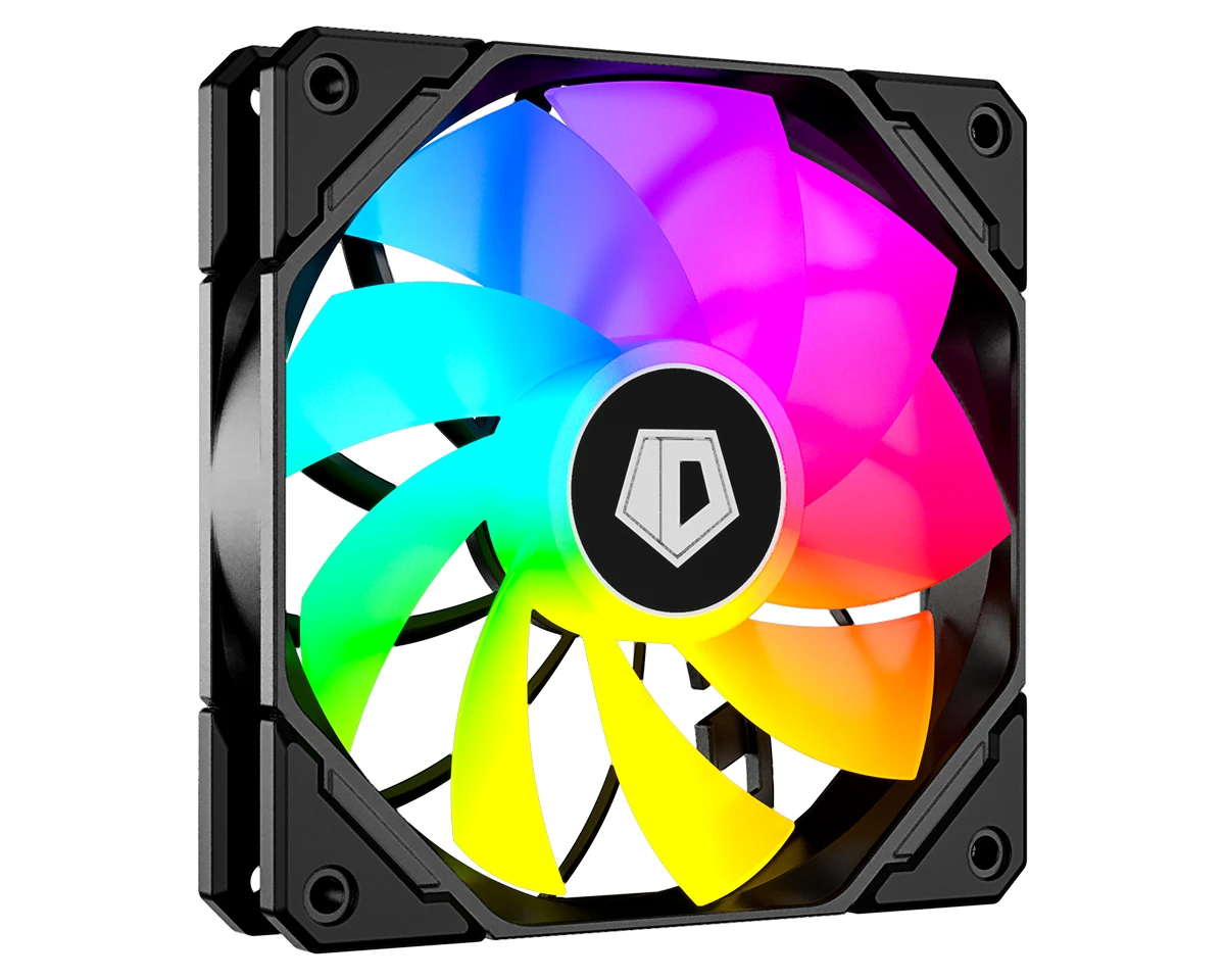 Вентилятор ID-Cooling TF-12025 Pro ARGB Reverse (TF-12025-PRO-ARGB REVERSE) (UA) Назначение для корпуса