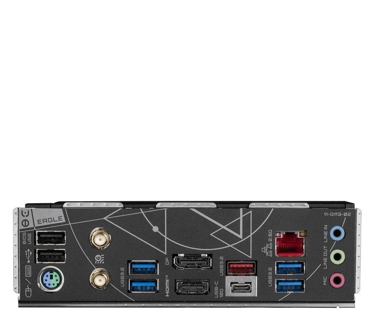 Gigabyte Z790 EAGLE AX EU Конструкція силової частини: