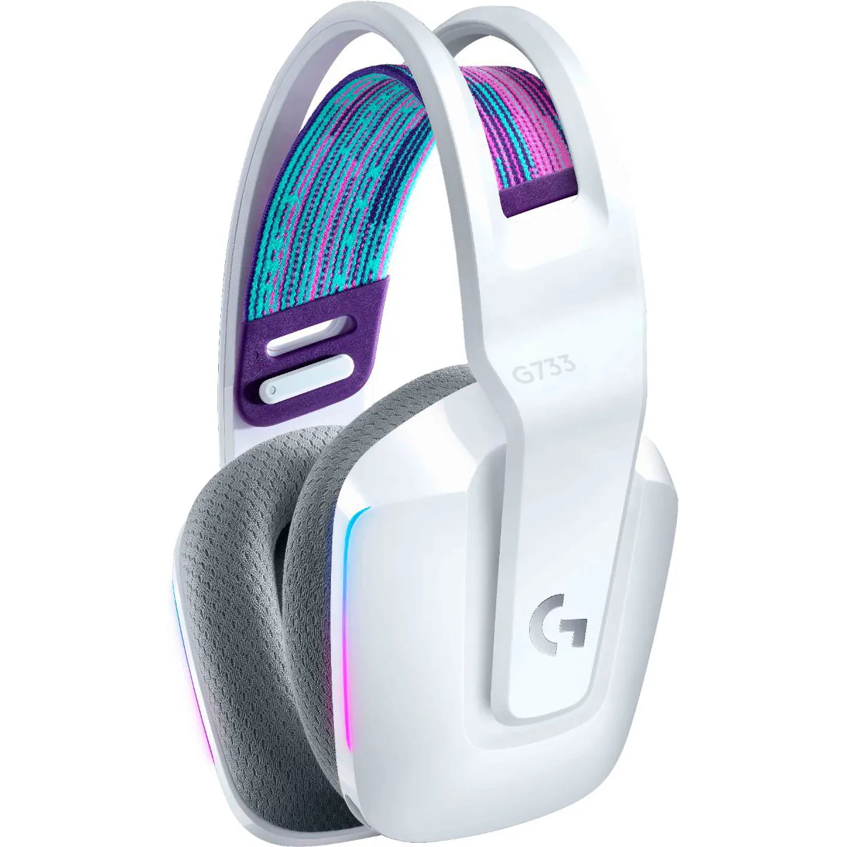 Logitech G733 Lightspeed Wireless RGB White (981-000883, 981-000886) (EU) тип конструкції Повнорозмірні