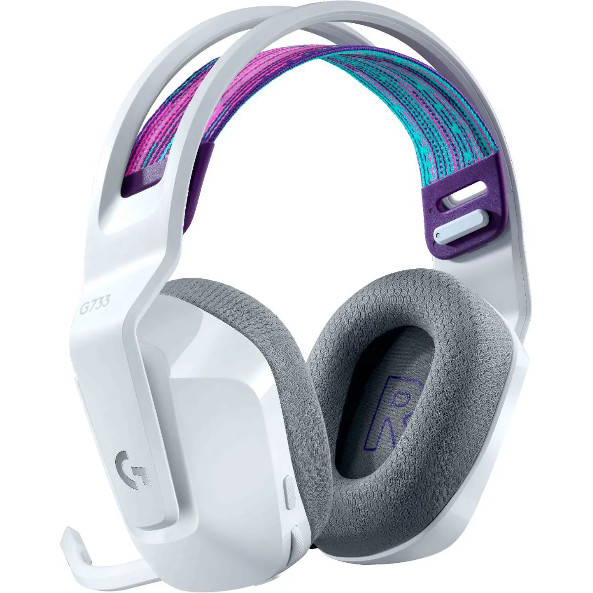 Logitech G733 Lightspeed Wireless RGB White (981-000883, 981-000886) (EU) Тип підключення: Бездротове; Тип