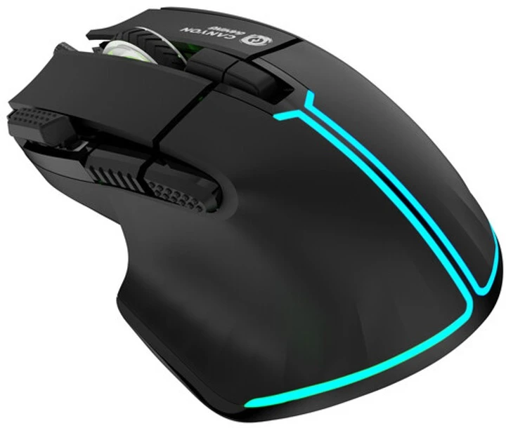 Canyon Fortnax GM-636 RGB USB Black (CND-SGM636B) (UA) Тип подключения: проводное; Тип