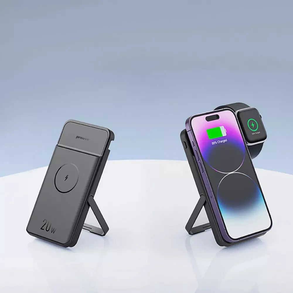 Proove Power Stand 2 in 1 20W 10000mAh (black) Бездротова зарядка Бездротова зарядка