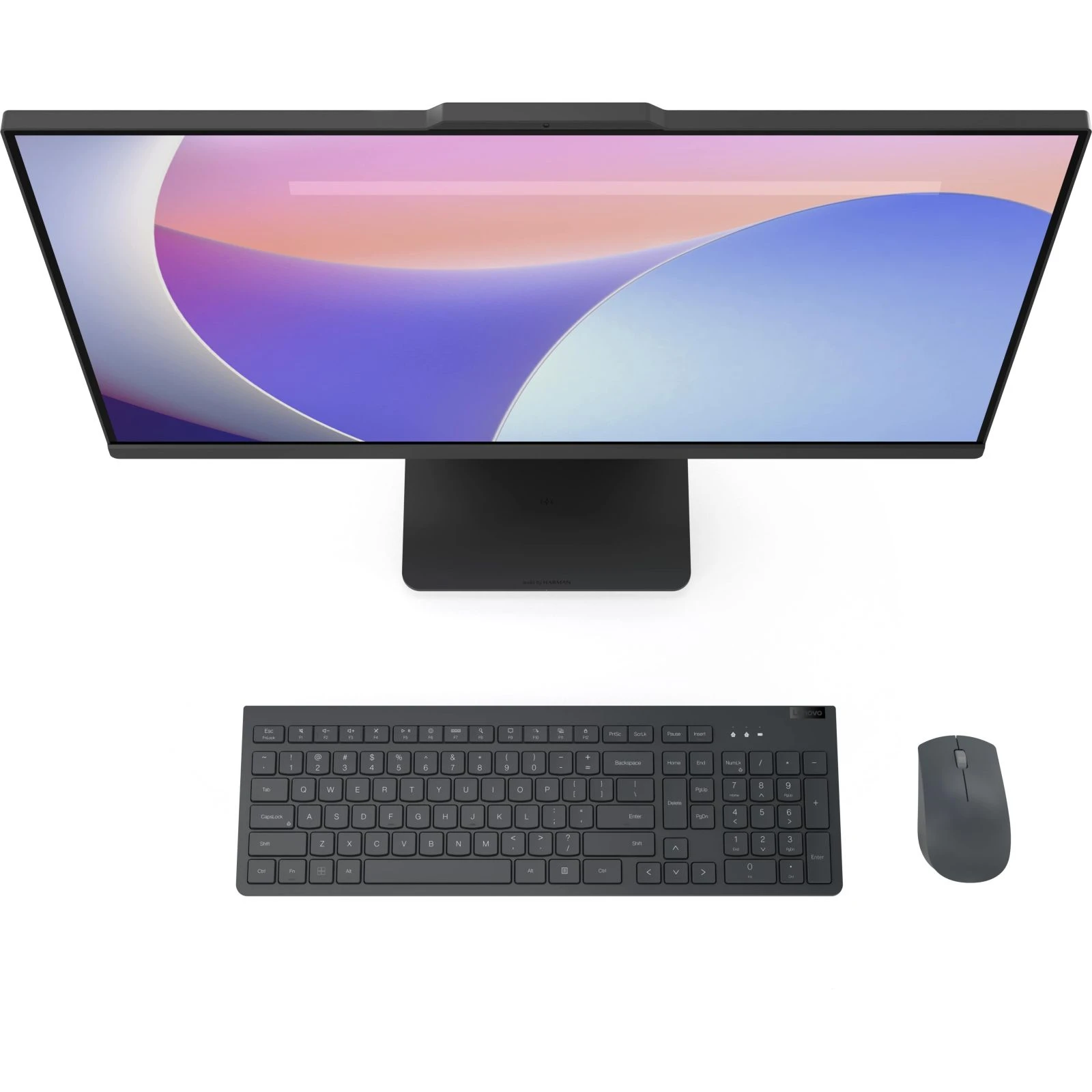Lenovo IdeaCentre AiO 27ARR9 / Ryzen5 7535HS, 16, 512 (F0HQ002WUO) (UA) Тип ПК: Для работы и учебы; Вид: