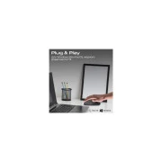 Promate UniGlide Wireless Black (uniglide.black) (UA)