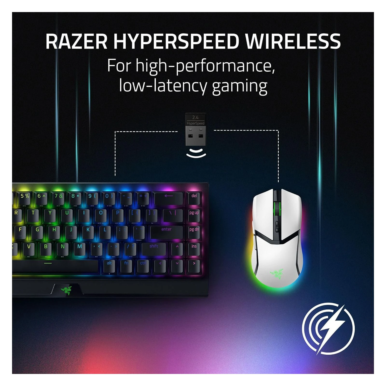 Razer Cobra Pro Wireless White (RZ01-04660200-R3G1) (UA) Тип: Геймерские; Назначение: для