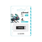 Wibrand 4GB Chameleon Black USB 2.0 (WI2.0/CH4U6B) (UA)