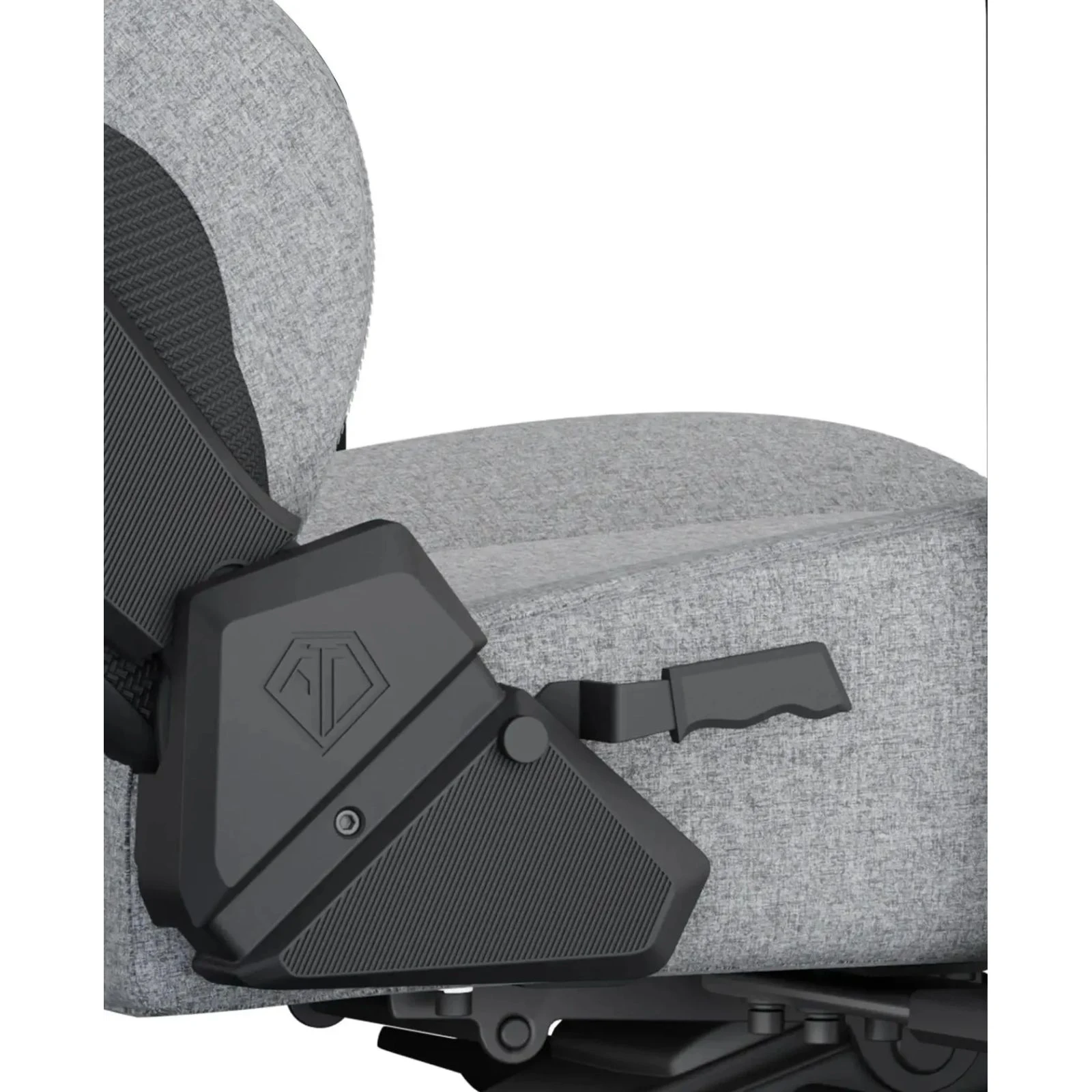 Anda Seat Kaiser 3 Fabric Size L Grey (AD12YDC-L-01-G-PV/F) (UA) Размер сиденья 52.5 х 57 см см