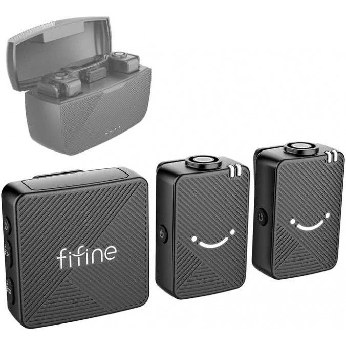 Fifine M9 (UA) Вихідний штекер USB Type-C, mini jack 3,5 мм