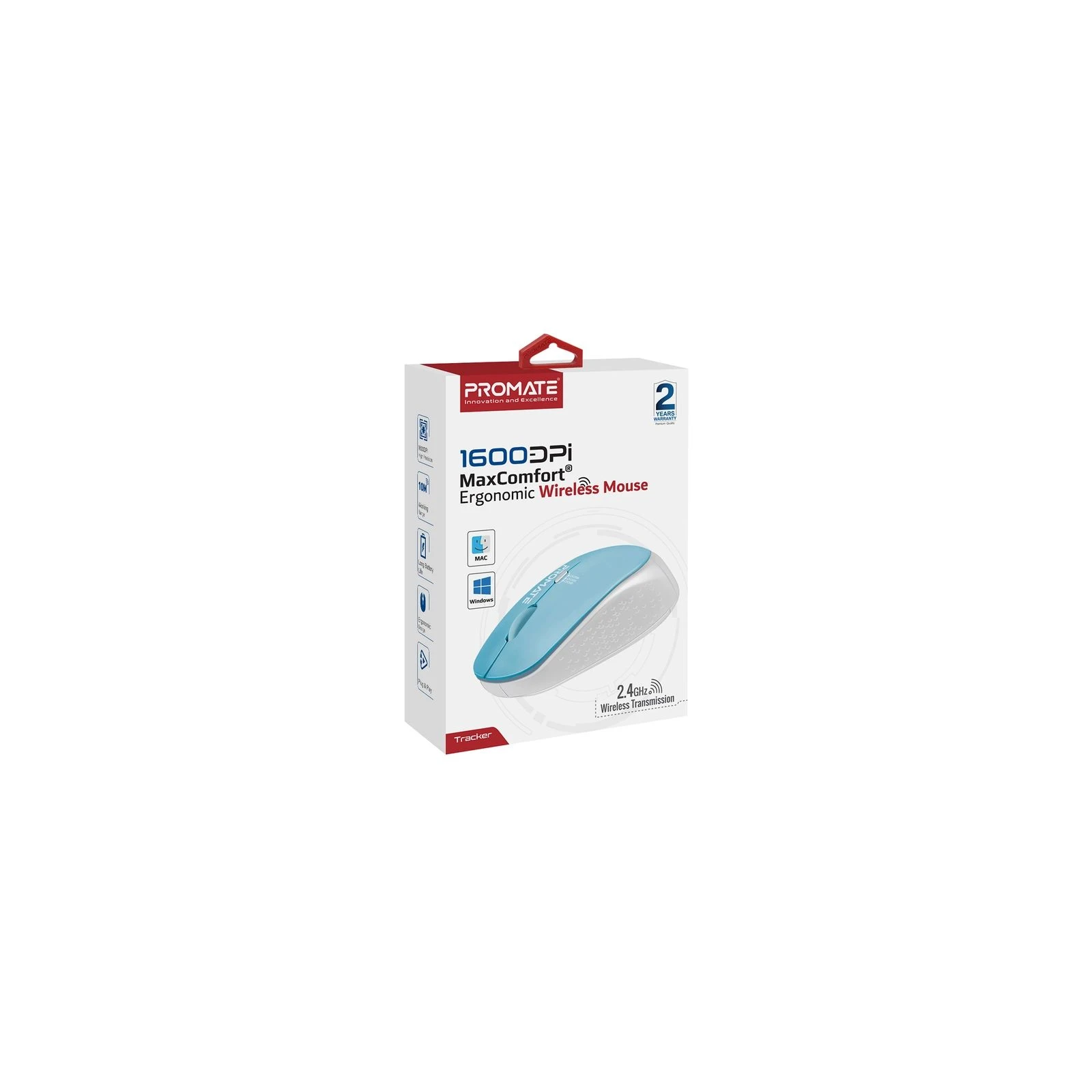 Promate Tracker Wireless Blue (tracker.blue) (UA) Назначение: для ноутбука;