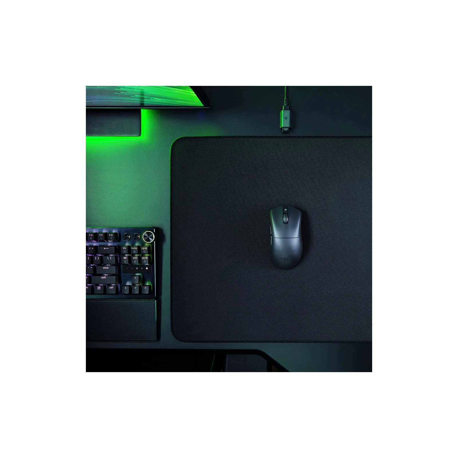 Razer DeathAdder V3 Hyperspeed Wireless Black (RZ01-05140100-R3G1) (UA) Подключение беспроводное, проводное