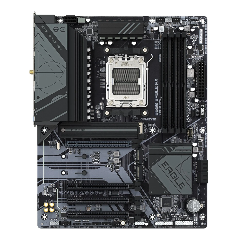 Gigabyte B650 Eagle AX Socket AM5 (UA) Сокет: AM5; Чипсет: AMD B650;