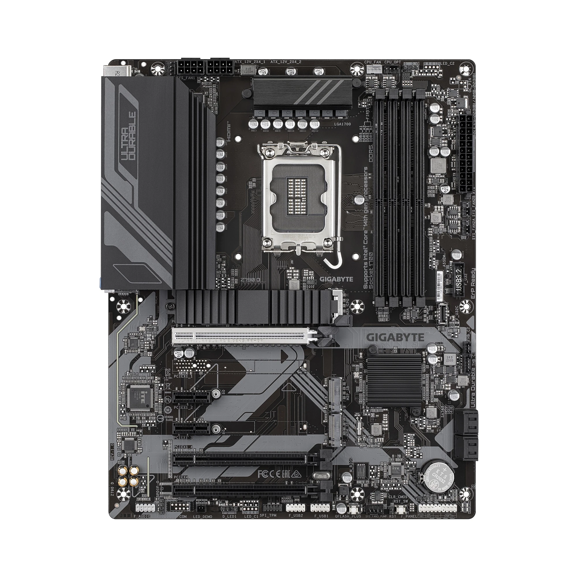 Gigabyte Z790 D Socket 1700 (UA) Призначення: для настільного ПК;