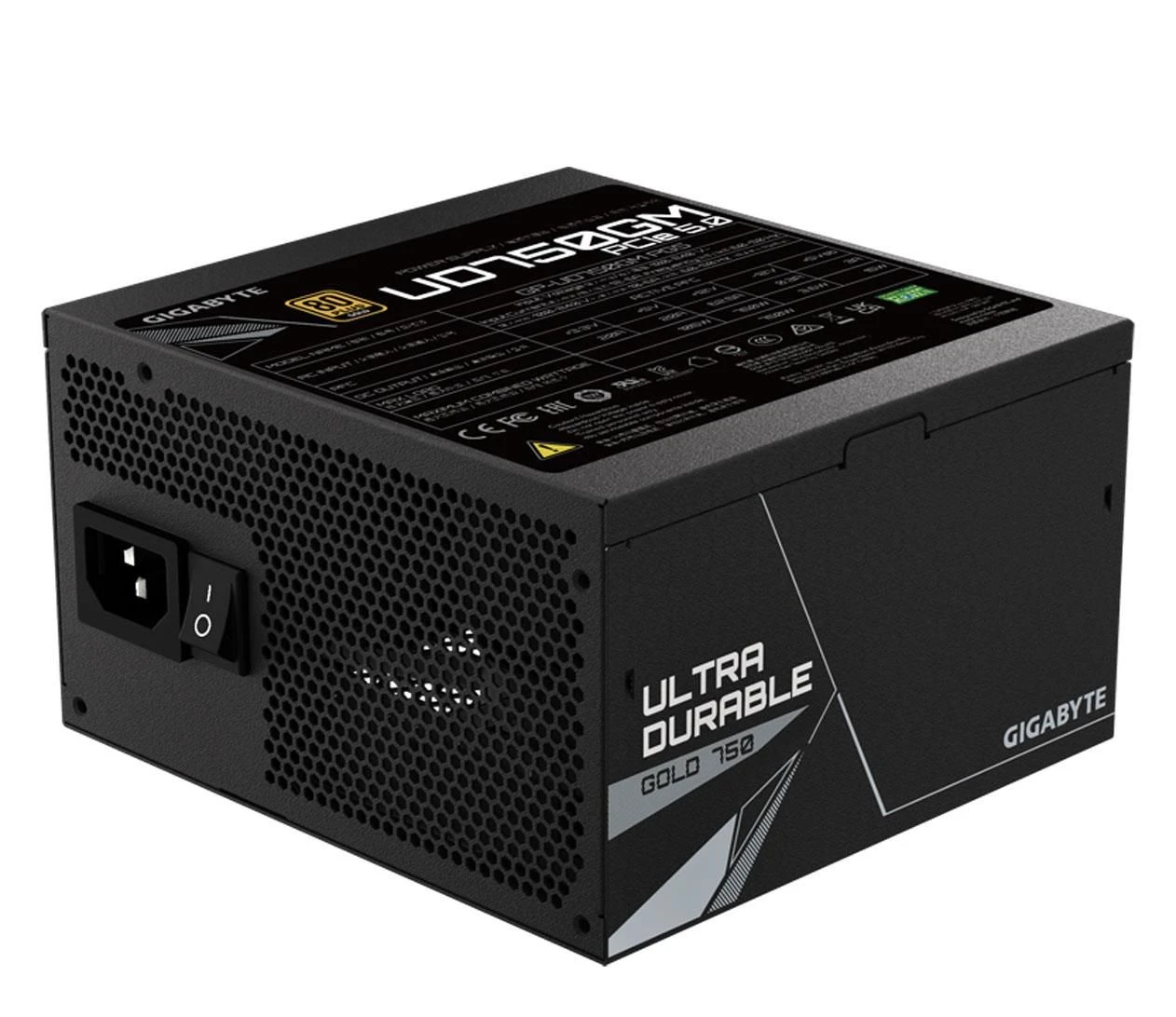 Gigabyte UD750GM PG5 750W 80 Plus Gold ATX 3.0 (GP-UD750GM PG5) EU Максимальна потужність; Вт: 750