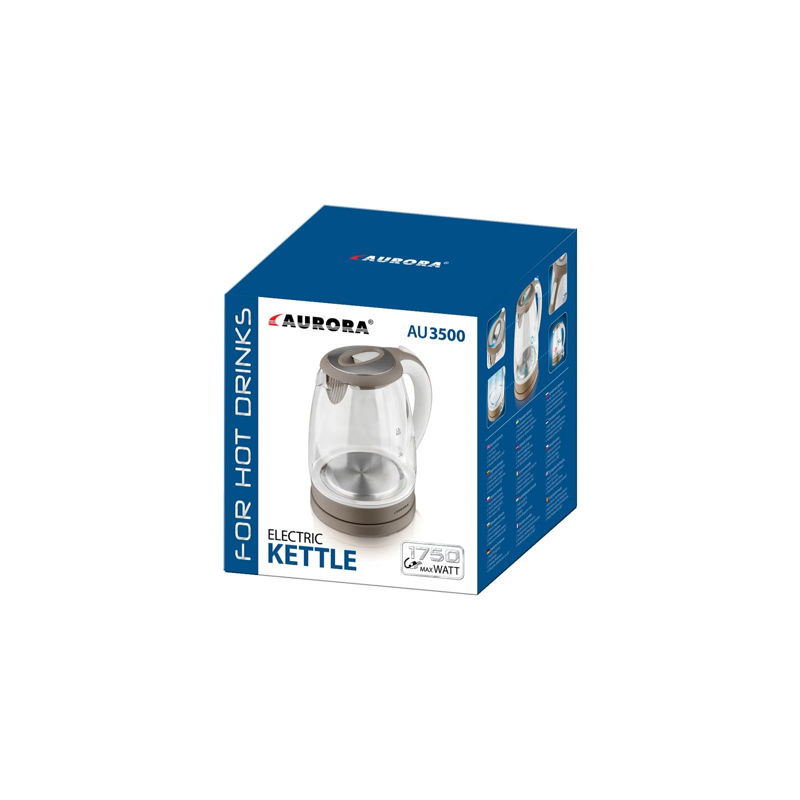 Aurora AU3500 (UA) Тип: звичайний; Об'єм: 1.8 л;