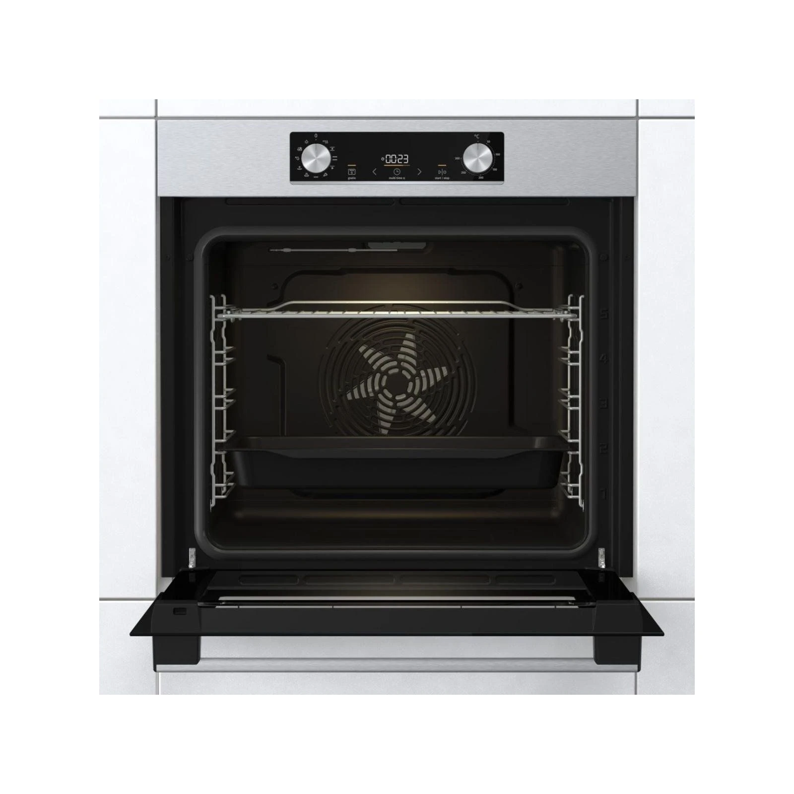 Gorenje BO6735E02X (UA) Система очищення емаль легкої очищення