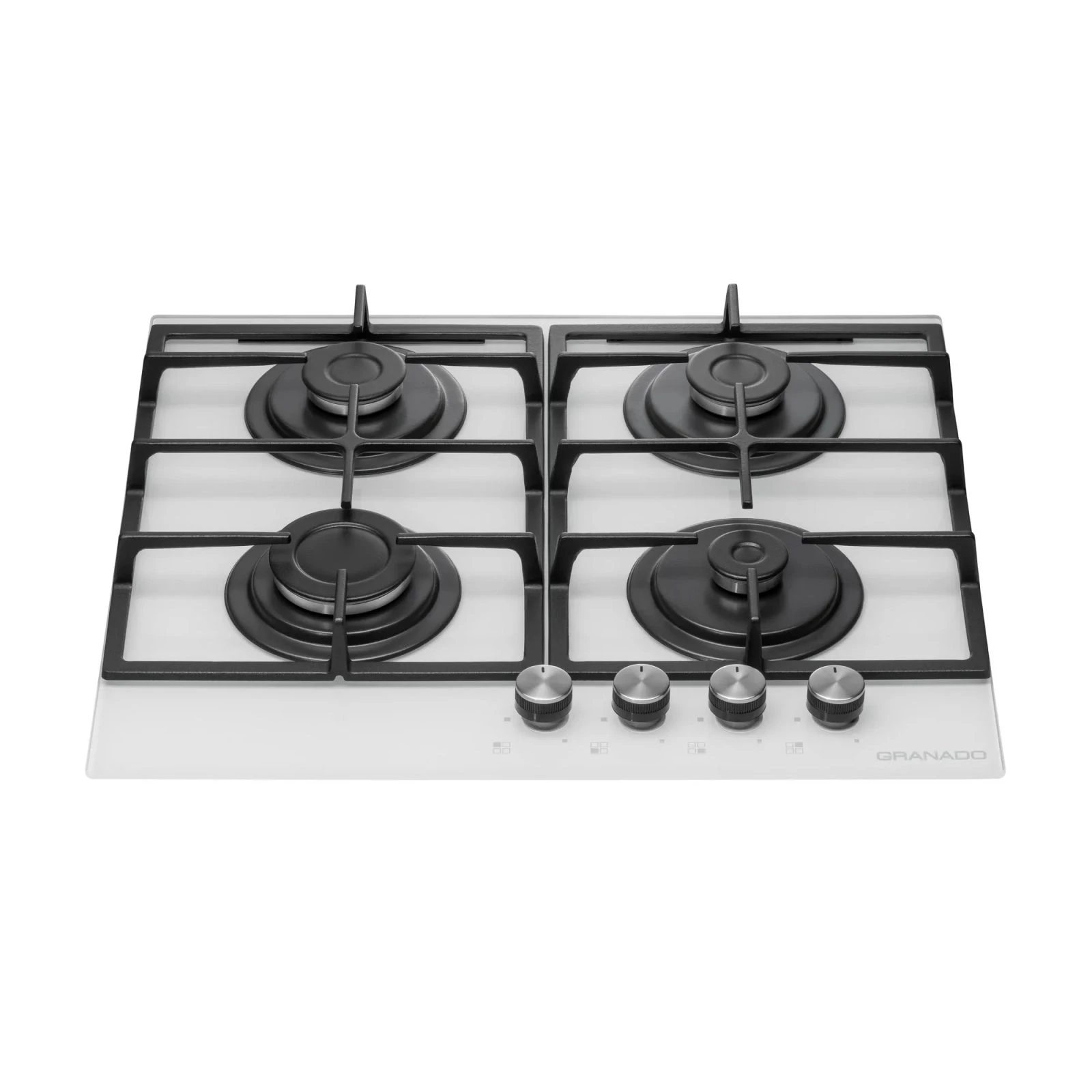 GRANADO GGH 62-104 white glass (UA) Тип поверхні: газова; Матеріал