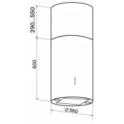 GRANADO Segovia 3604-1200 inox (GCH6436477) (UA)