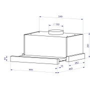 Minola HTL 5714 BL 1100 LED (UA)