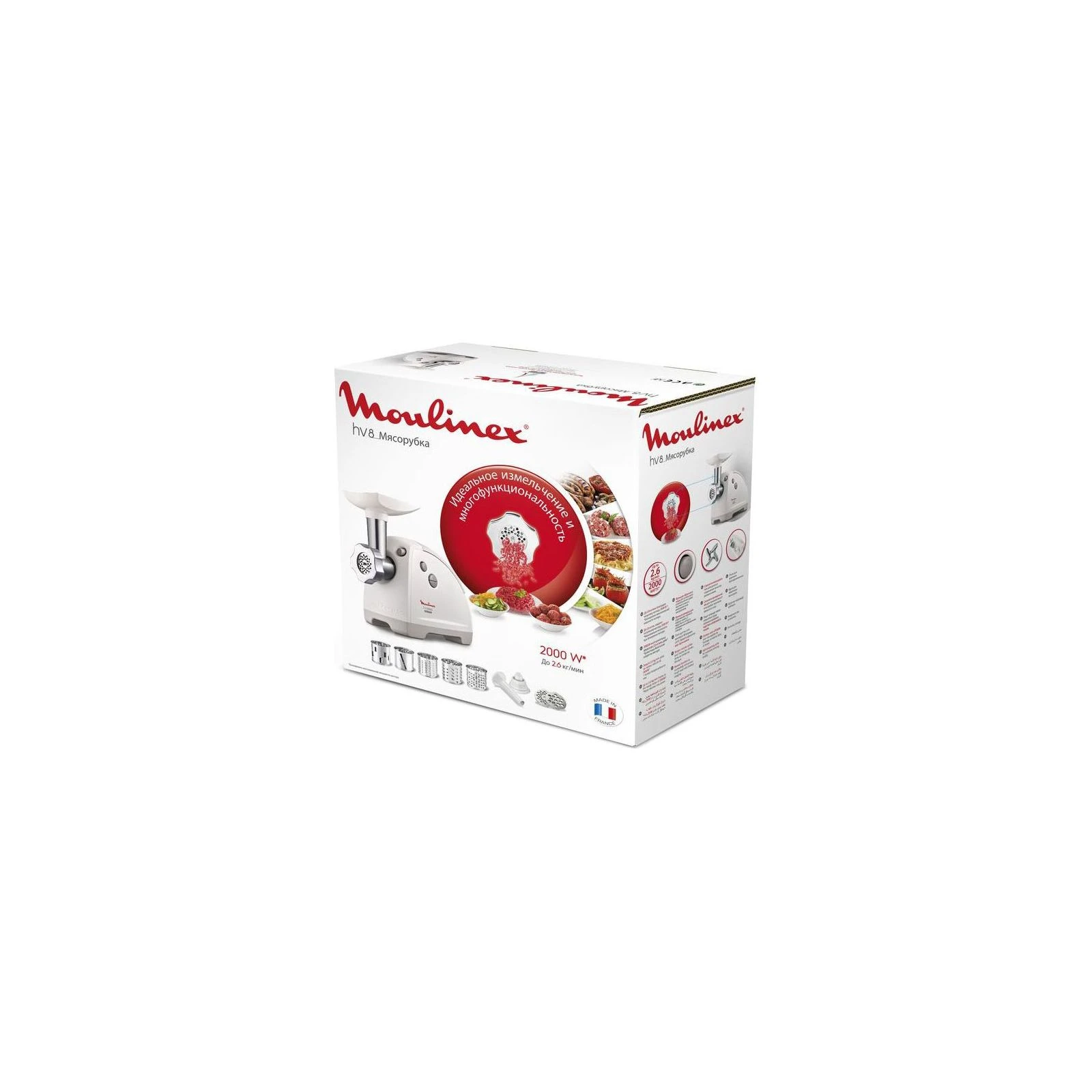 Moulinex ME626T_XF2 (UA) Максимальная мощность: 2000 Вт;