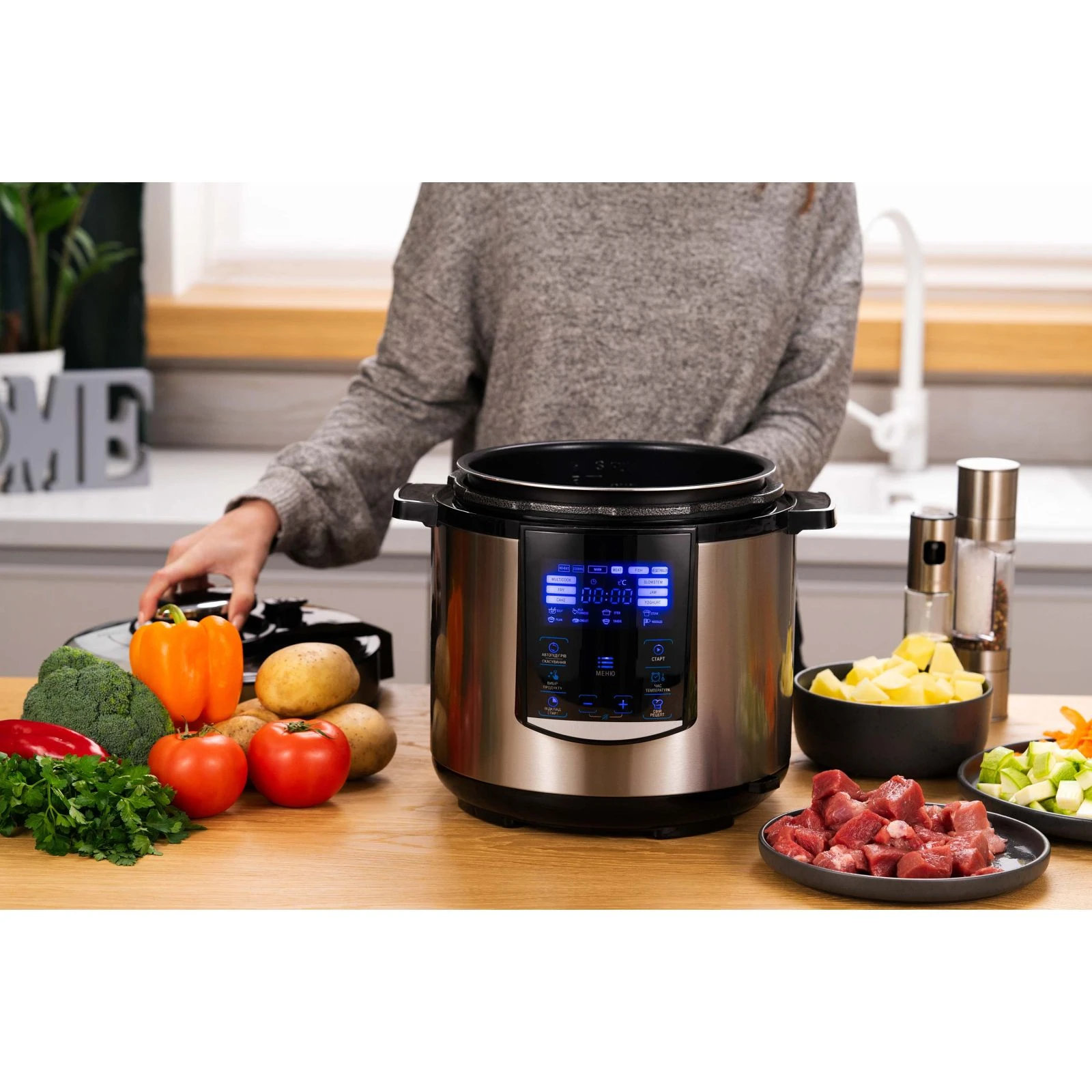 Мультиварка Ardesto MPC-P226 (UA) Тип: мультиварка - скороварка;