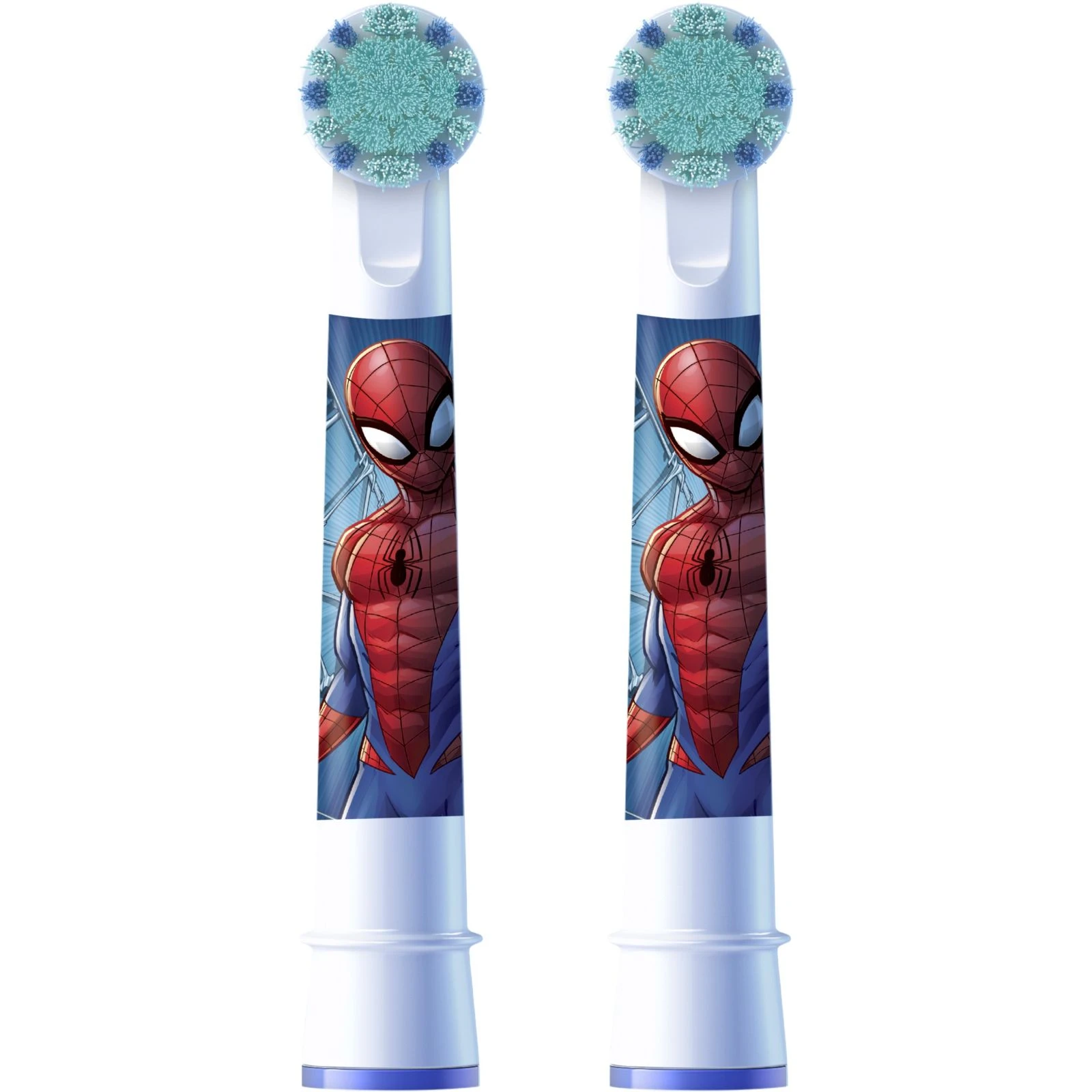 Насадка для зубной щетки Oral-B Kids Людина-павук, 2 шт (8006540805008) (UA) Форма щетки чашевидная