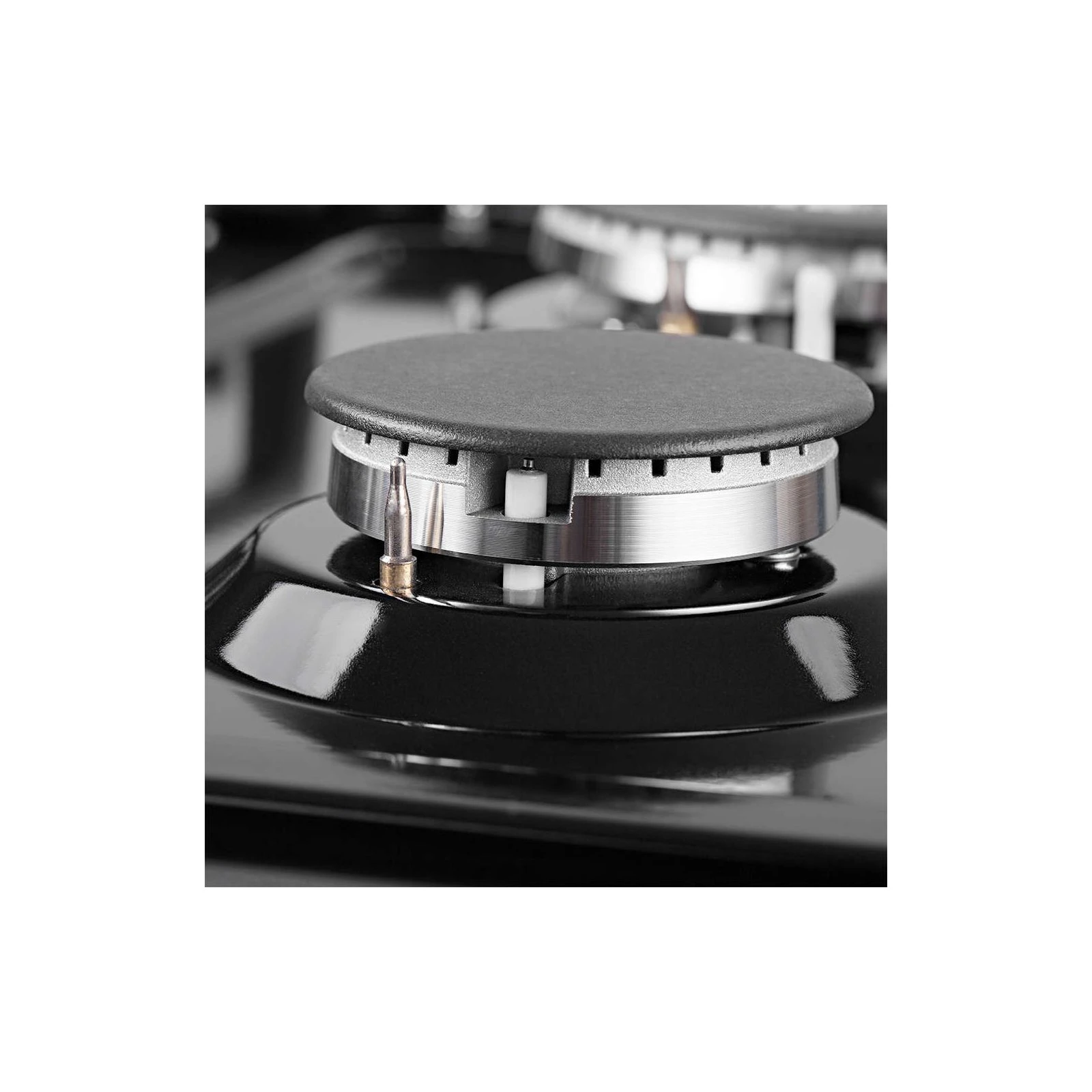 Pyramida PFE 643 BLACK LUXE (UA) Диаметр и мощность конфорок Передняя правая 1 кВт ,  Задняя правая 1.75 кВт ,  Передняя левая 3.8 кВт ,  Задняя левая 1.75 кВт