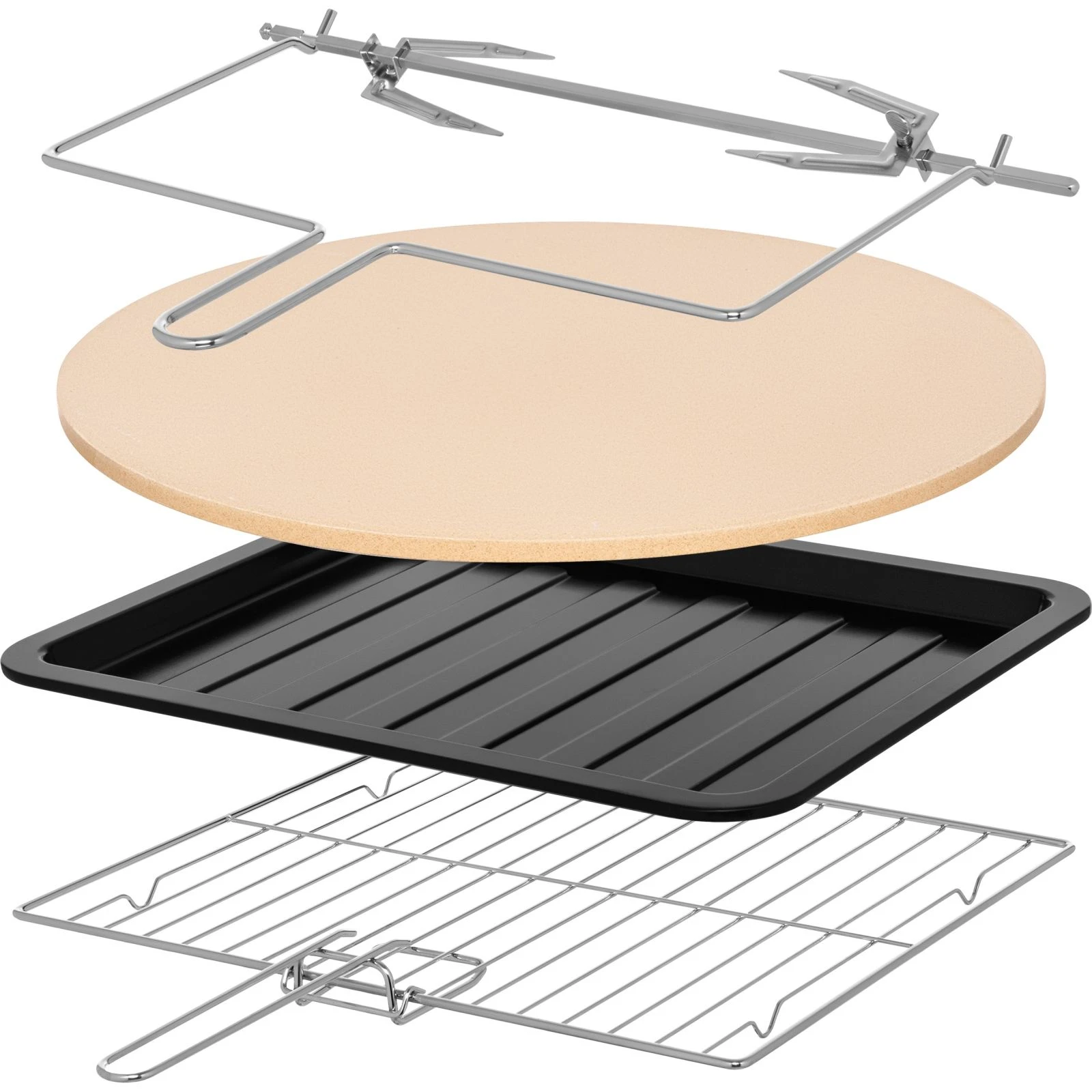 Sencor SEO3250BK (UA) Кількість нагрівальних елементів 4