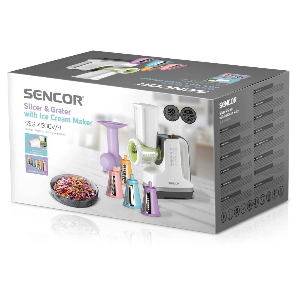 Sencor SSG 4500WH (UA) Тип: кухонный комбайн; Мощность: