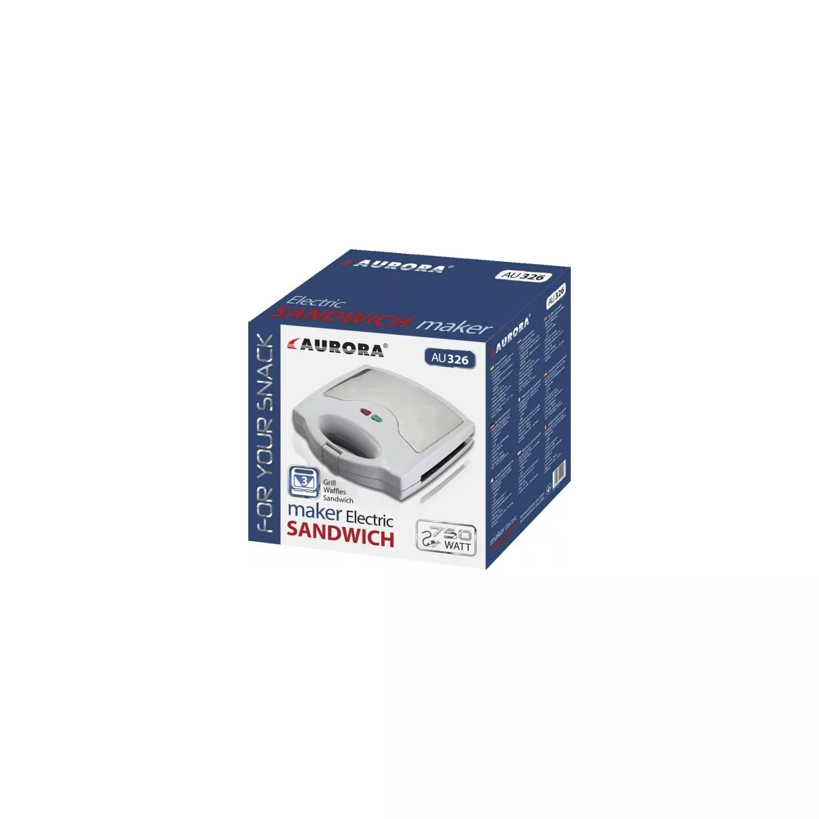 Aurora AU326 (UA) Мощность: 750 Вт; Количество