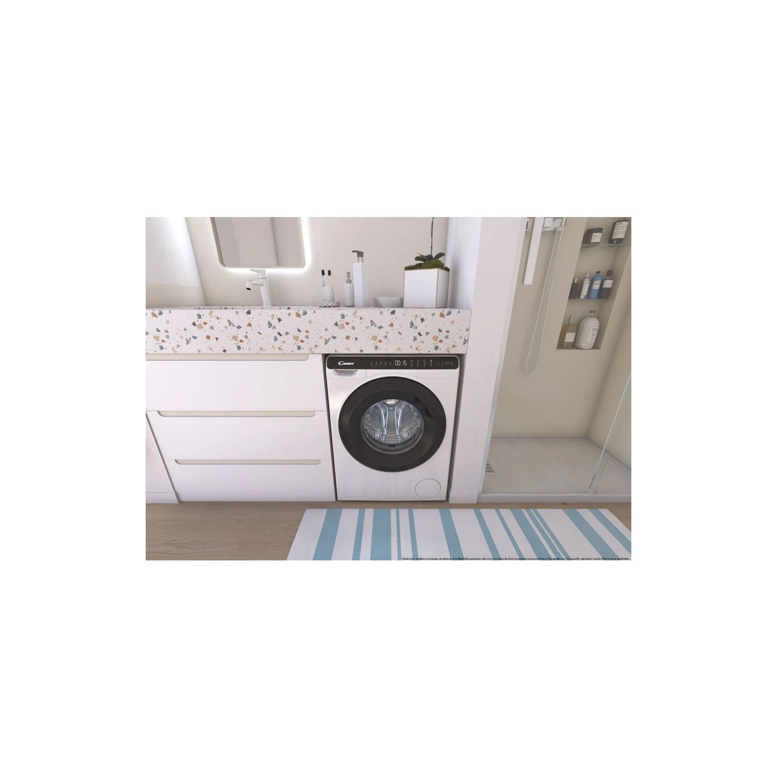 Candy CW50-BP12307-S Тип: вузькі 32-47 см, автомат; Тип