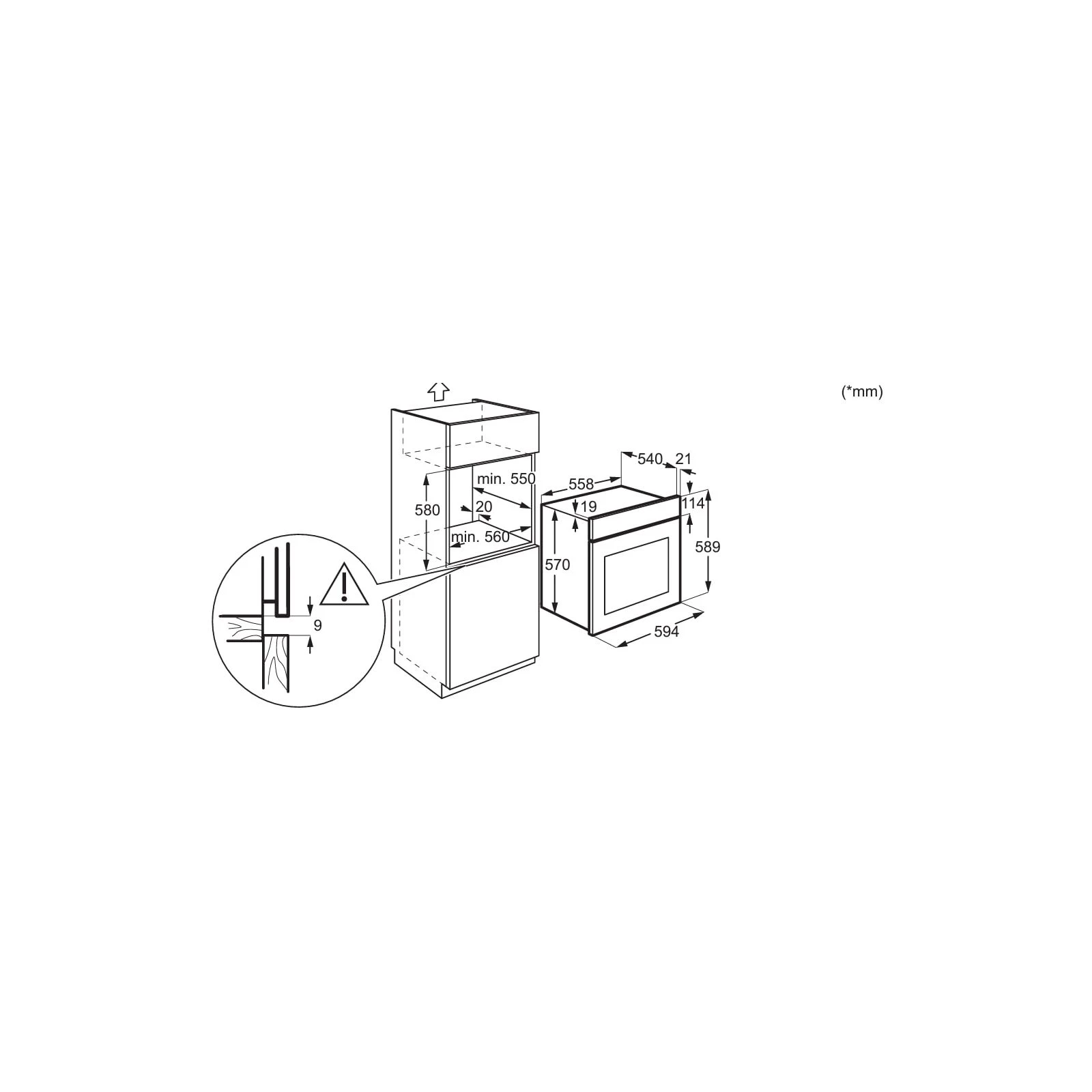 Electrolux EOD5H70BX (UA) Тип: электрический; Управление: