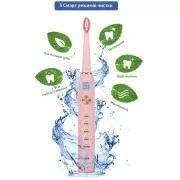 Электрическая зубная щетка AHealth SMART SONIC SMILE 1 pink (AHsss1p) (UA)