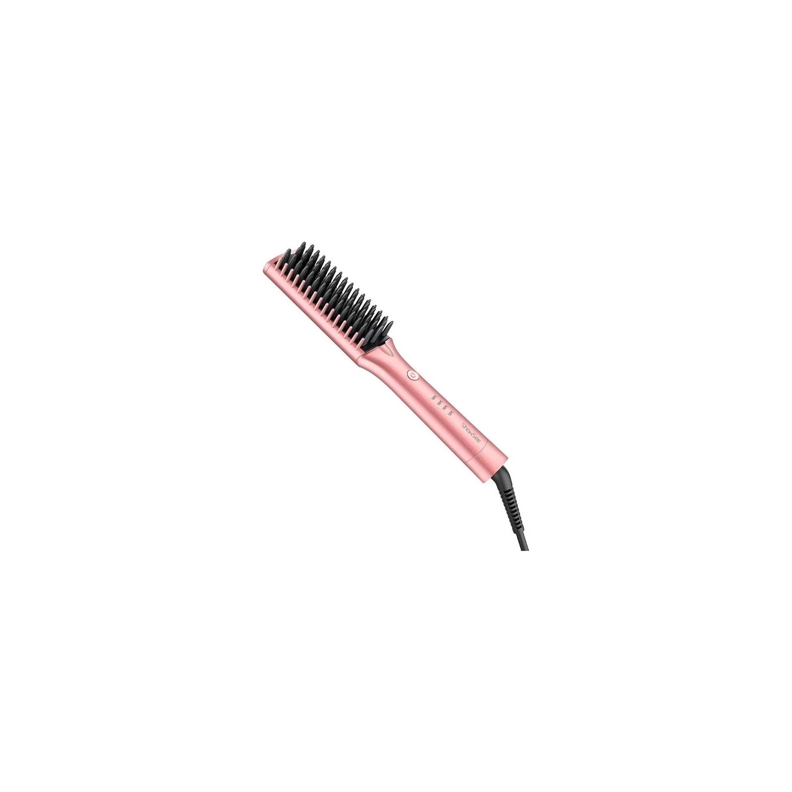 Электрощетка для волос Xiaomi ShowSee Hair Straightener E1-P Pink (UA) Выбор температуры нагрева есть