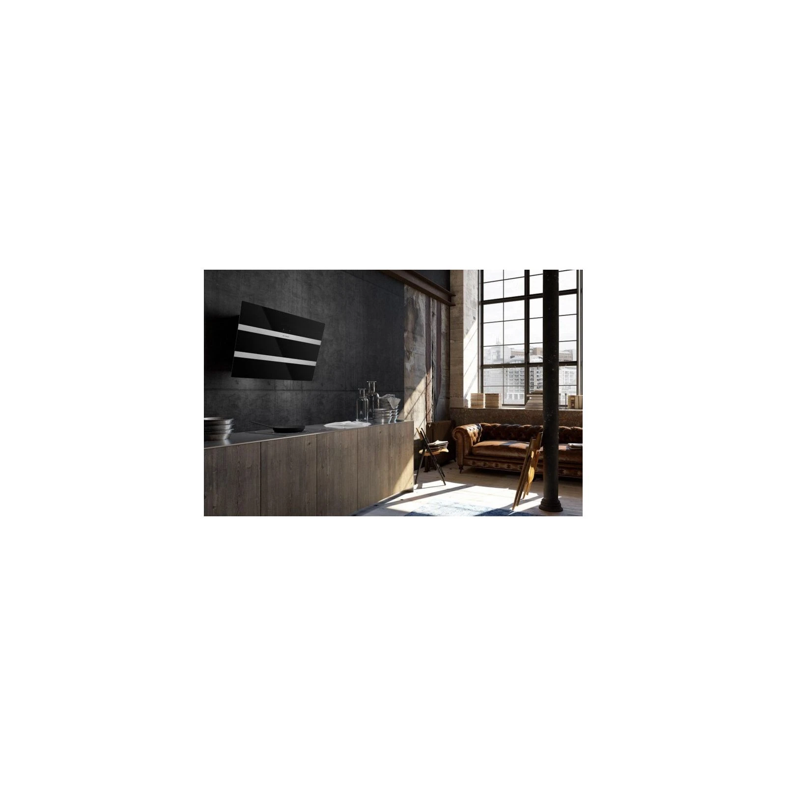 Faber Steelmax Ev8 Led Bk A80 (330.0538.526) (UA) Производительность 730 м3/час