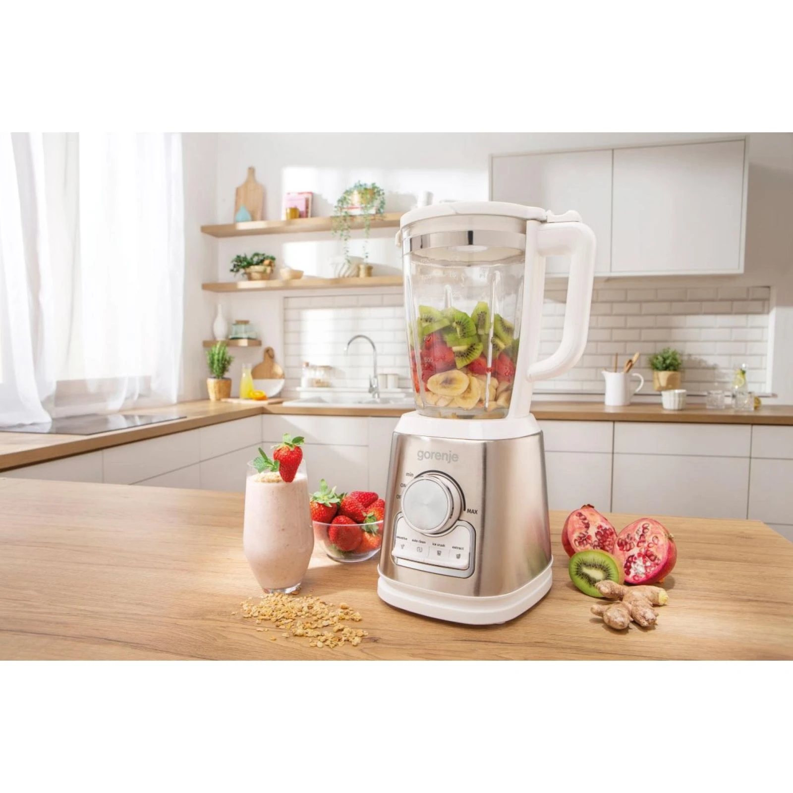 Gorenje B1400E (UA) Материал корпуса стекло+пластик