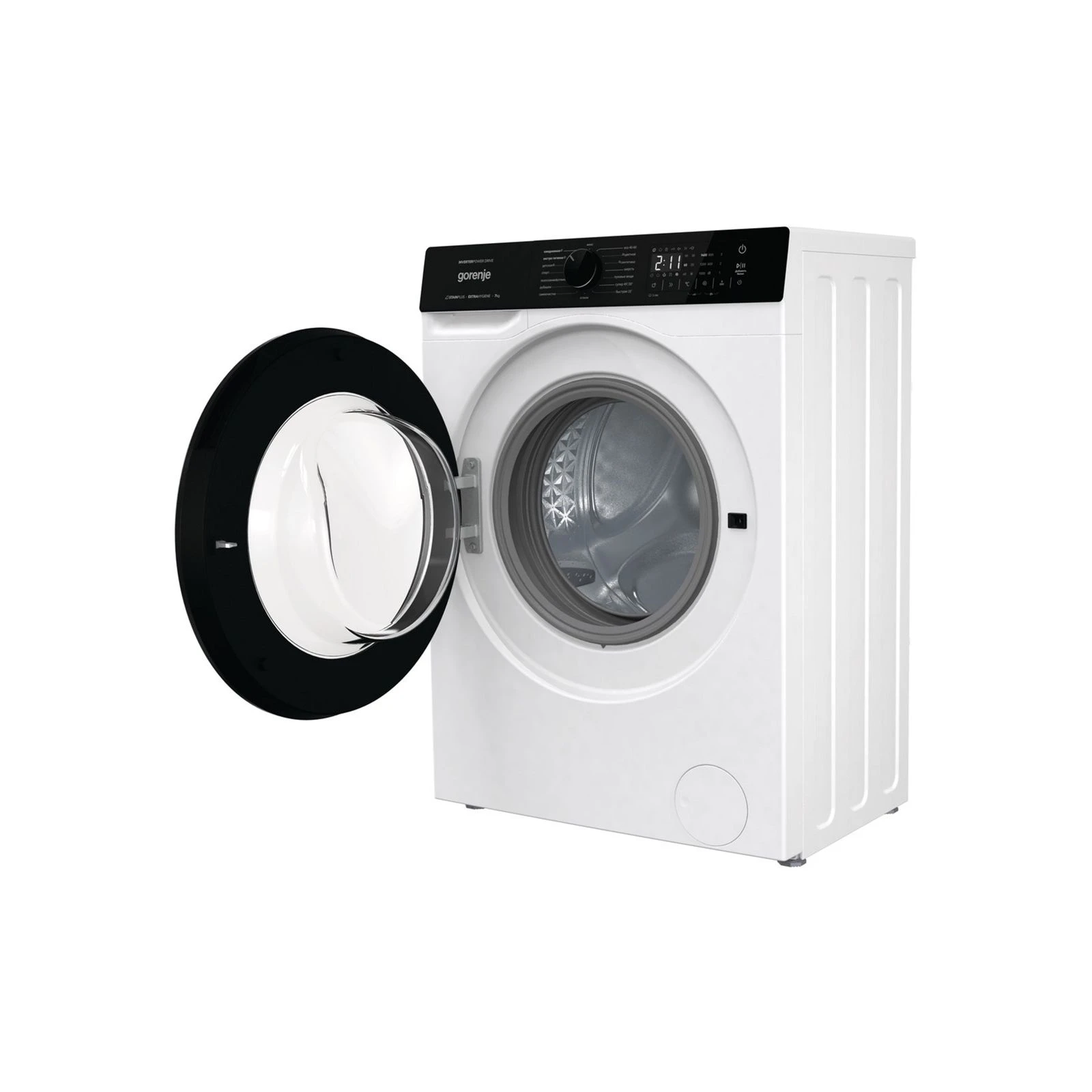 Gorenje WNHA74SAS (UA) Максимальная загрузка белья 7 кг