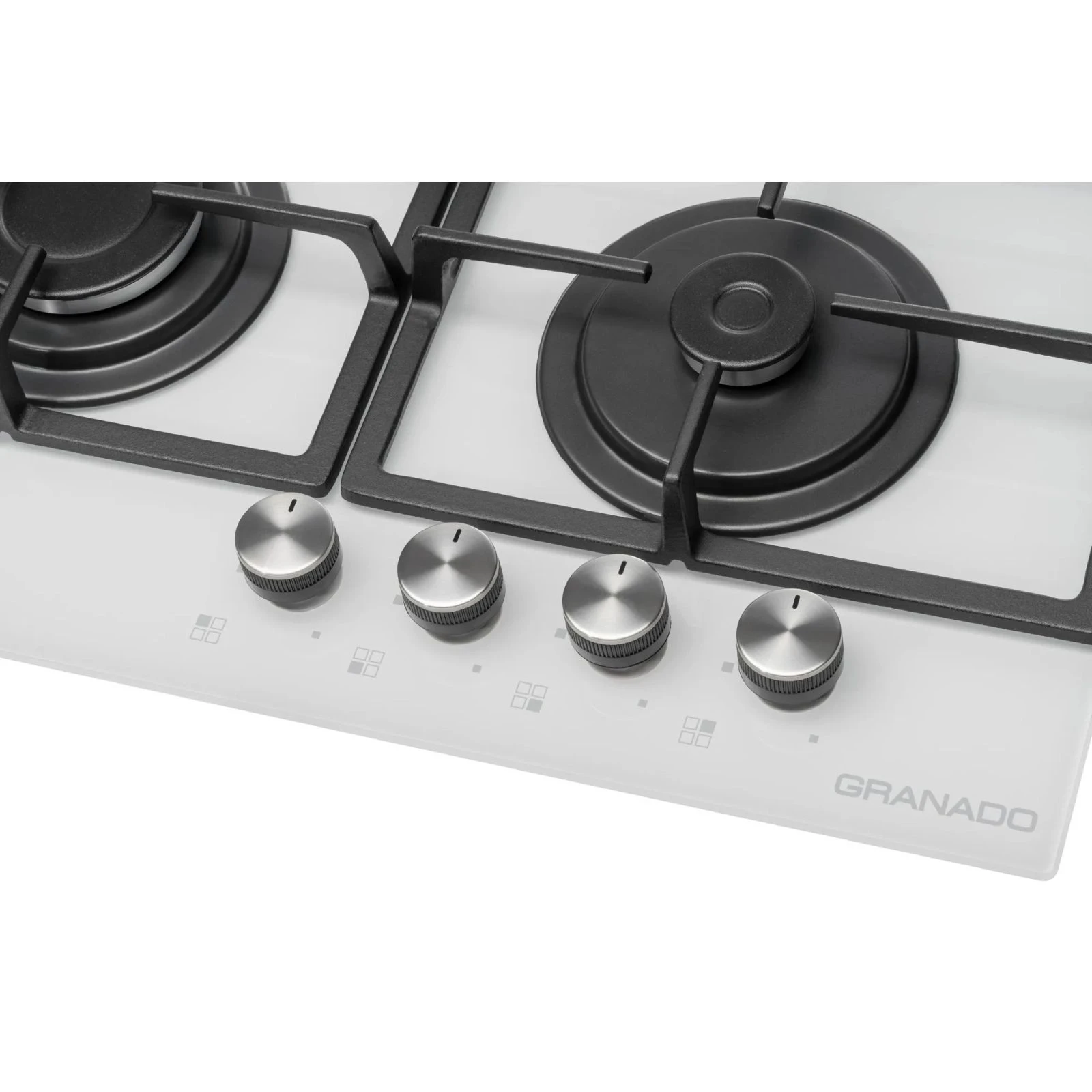 GRANADO GGH 62-104 white glass (UA) Тип поверхности: газовая;