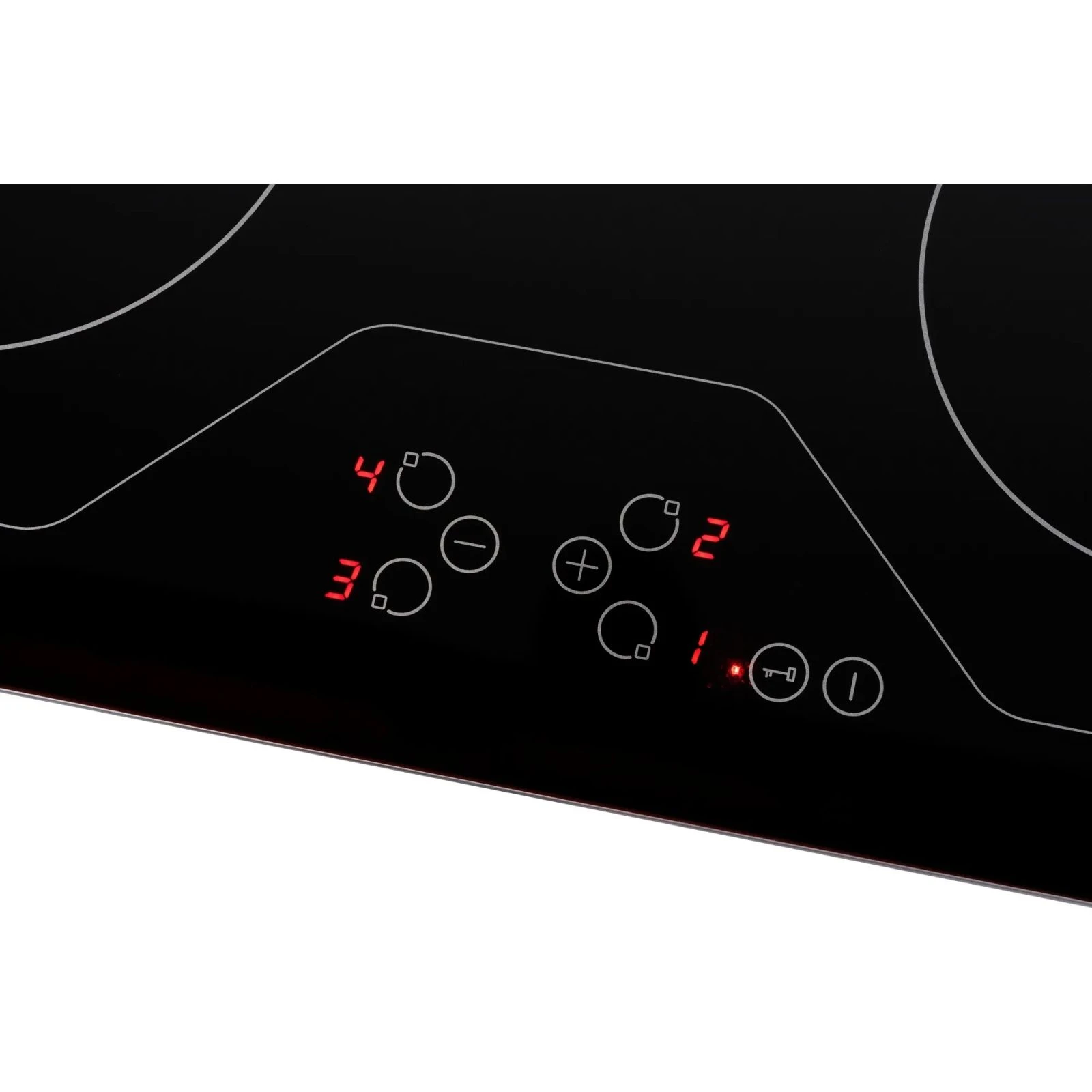 GRANADO GVH 624 black glass (UA) Тип нагревательных элементов (конфорки) стеклокерамика (Hi-Light)