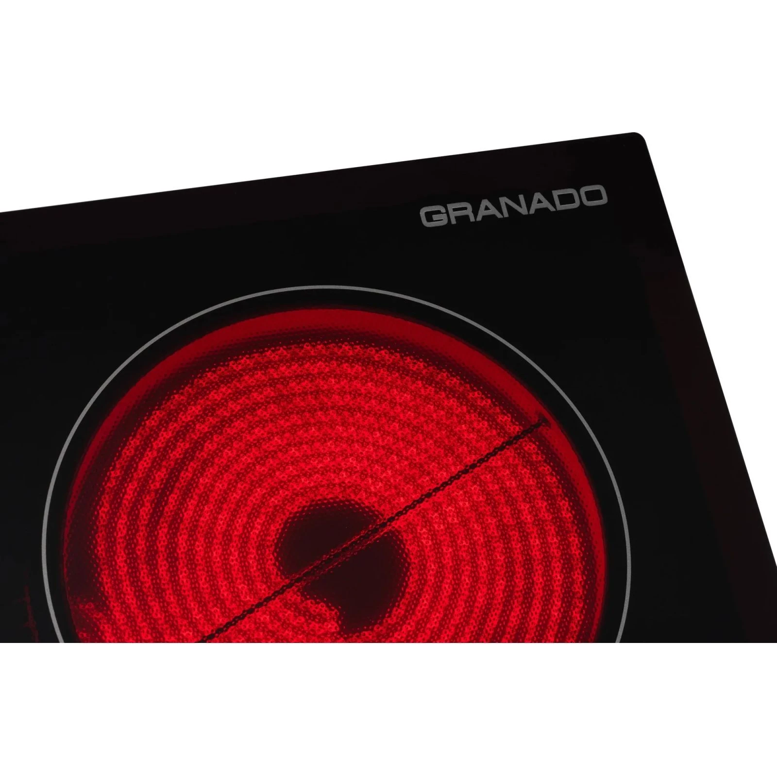 GRANADO GVH 624 black glass (UA) Тип поверхні: електрична; Тип