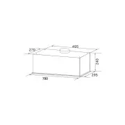 GRANADO Palamos 4713-1200 White glass (GCH4713120055) (UA)