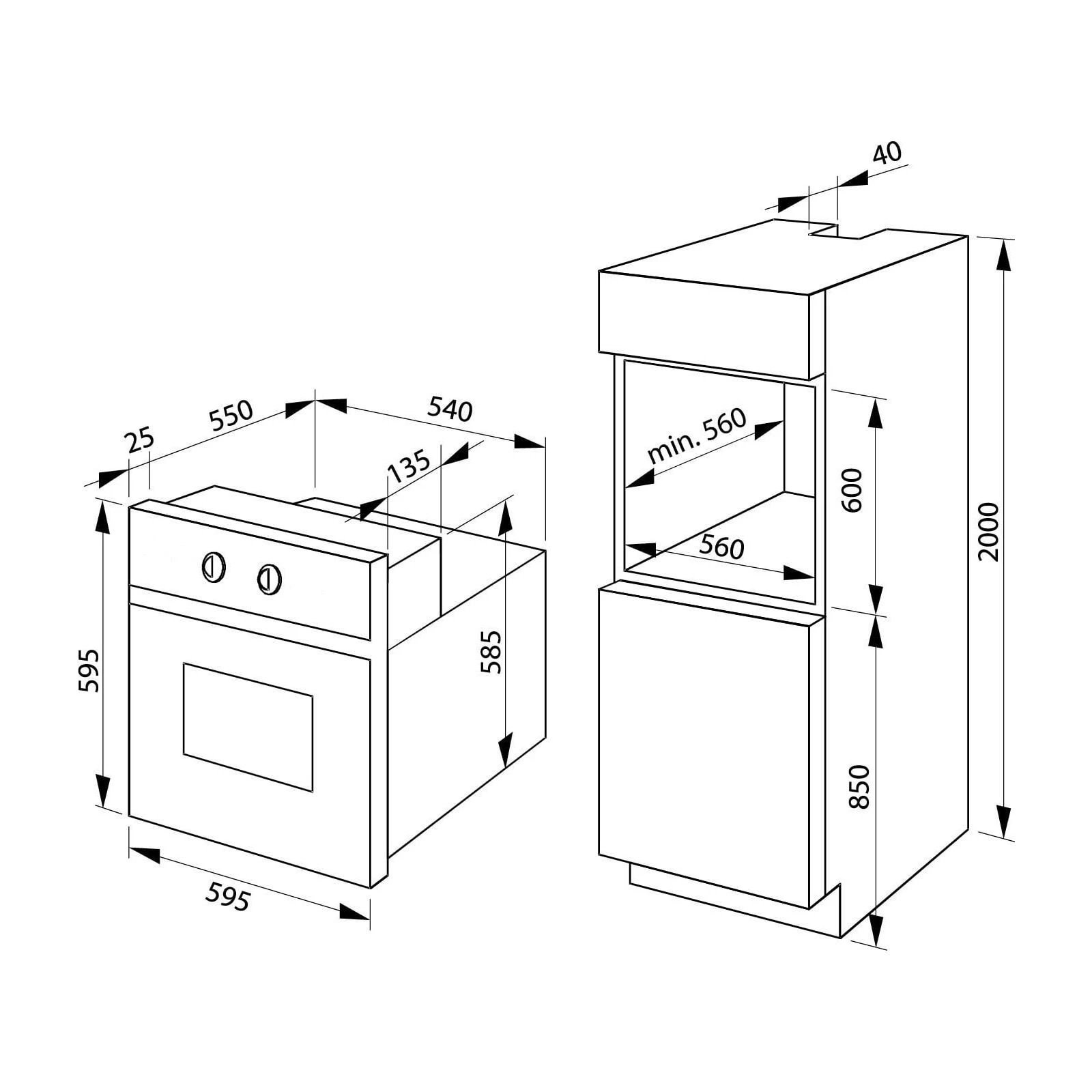 Hansa BOES68181 (UA) Тип: електричний; Управління: