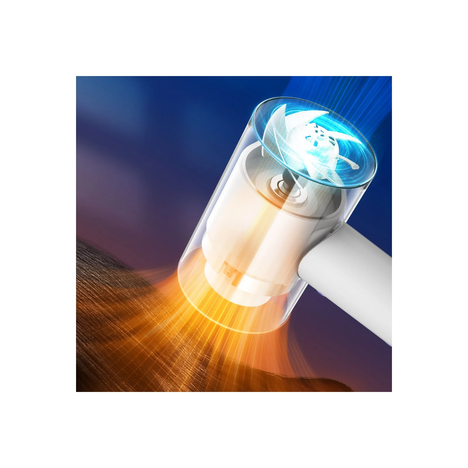 Xiaomi ShowSee Hair Dryer A4-W 1800W White (UA) Тип: звичайний; Призначення: