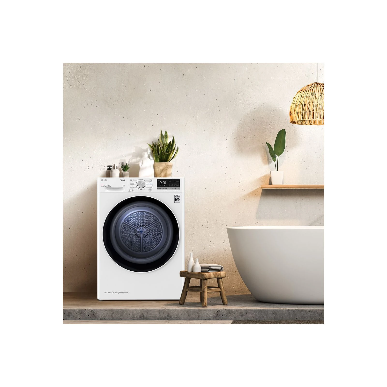 LG DC90V5V0W Мережева напруга 220-230 В