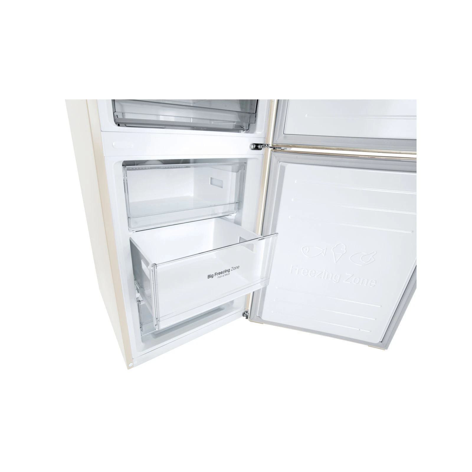 LG GC-B459SECL Система розморожування No Frost холодильне+морозильне відділення